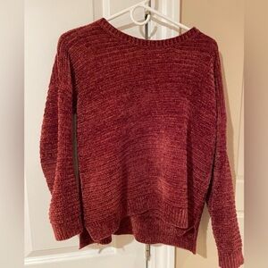Pink Rose Women’s Rust Soft & Cozy Sweater. Size S